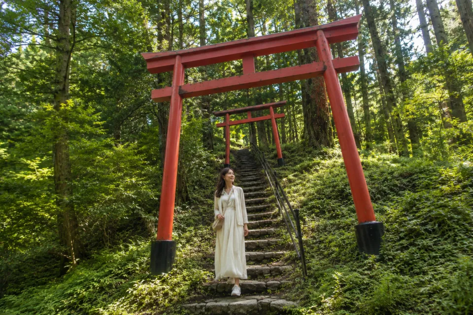 富士山遙拝所(天空の鳥居)