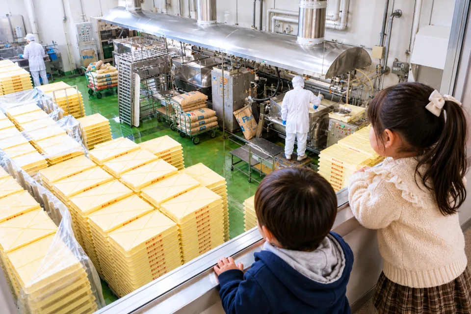 桔梗信玄餅 工場テーマパーク