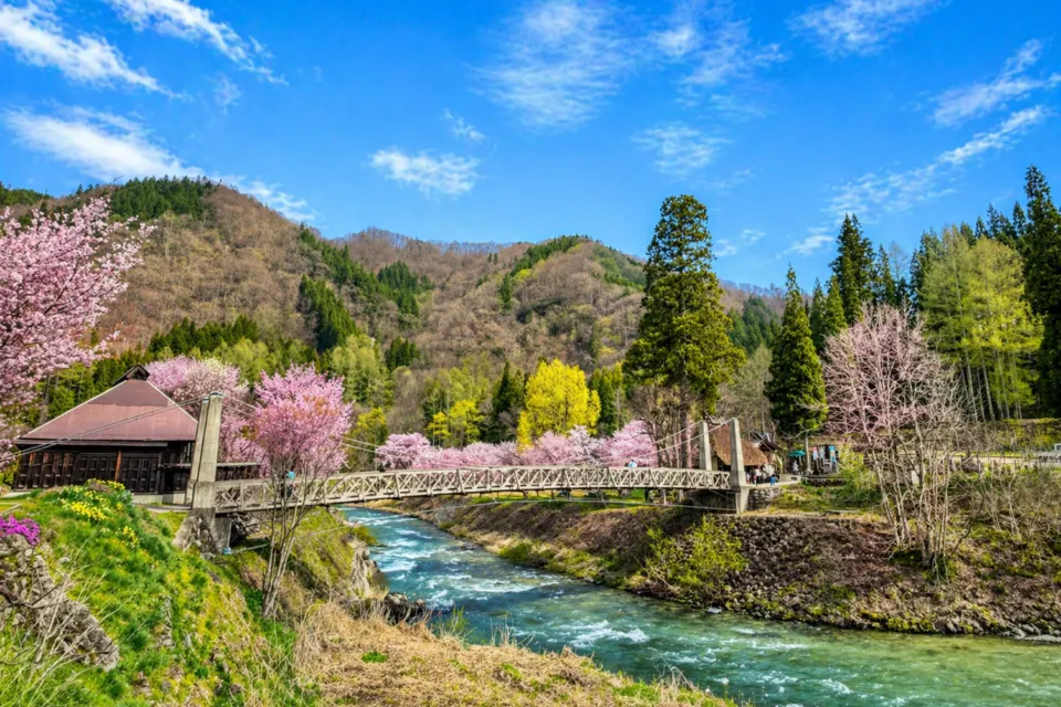 大出の吊橋