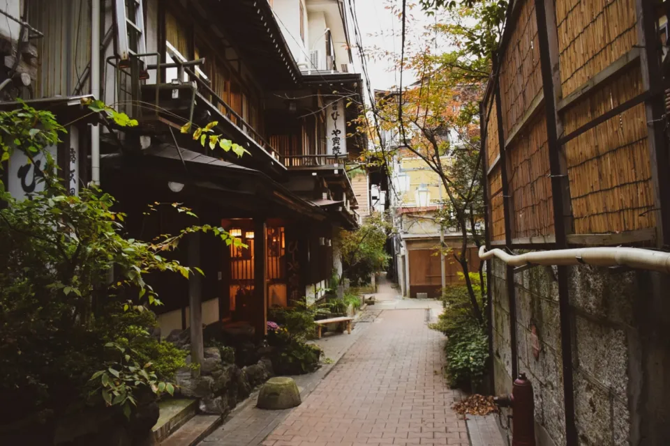 渋温泉街
