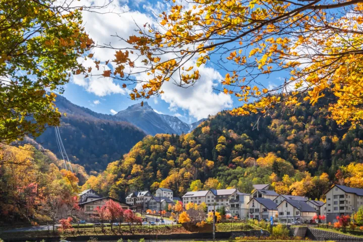 層雲峡温泉