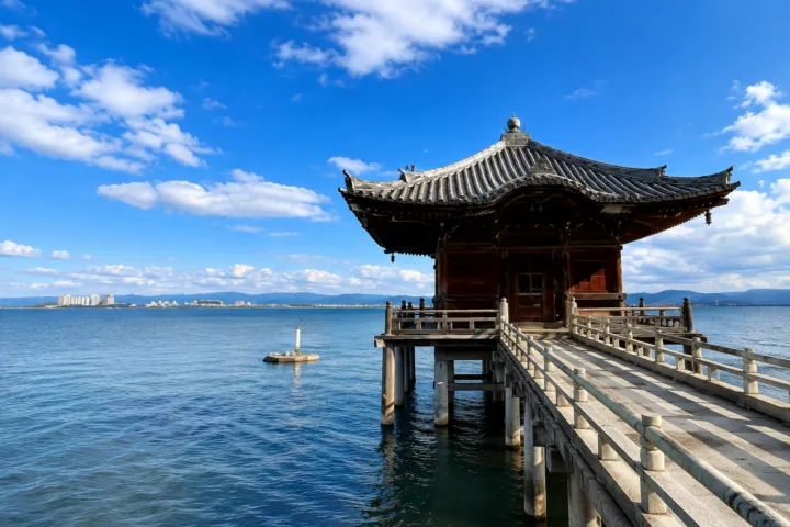 満月寺 浮御堂