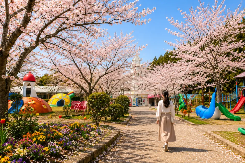 森とリスの遊園地 メルヘン村
