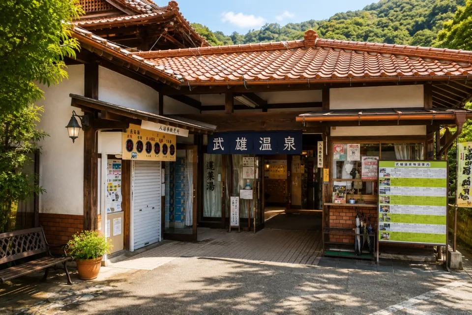 武雄温泉 楼門