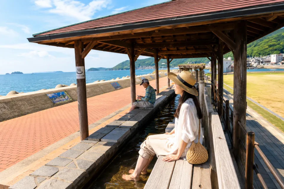 小浜温泉足湯 ほっとふっと105