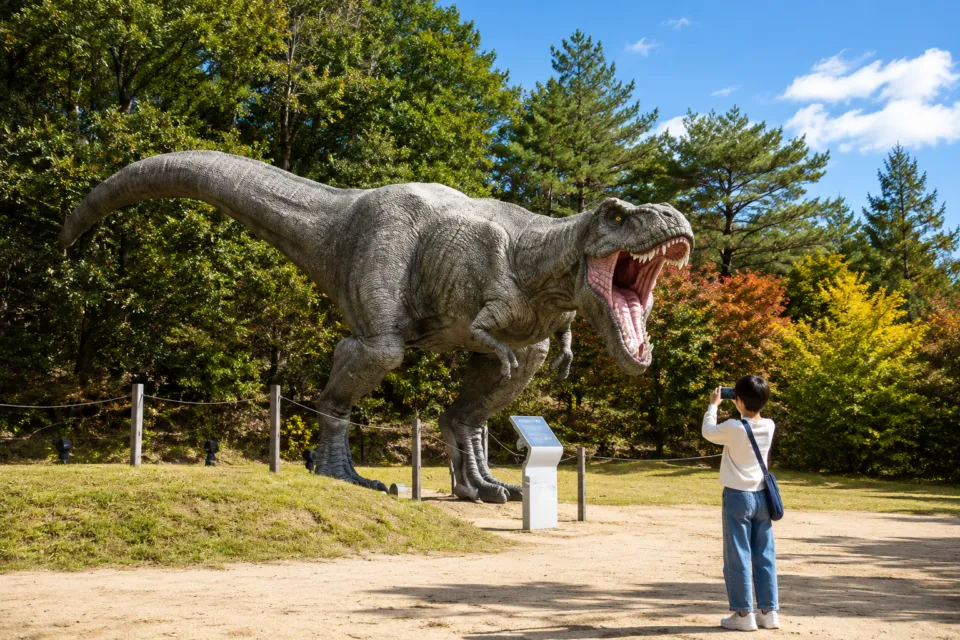 かつやま恐竜の森 （長尾山総合公園）