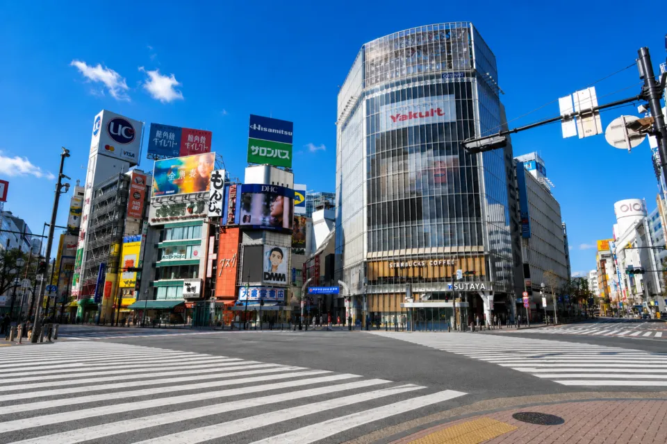 渋谷スクランブル交差点