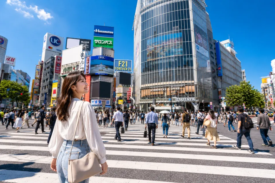 渋谷スクランブル交差点