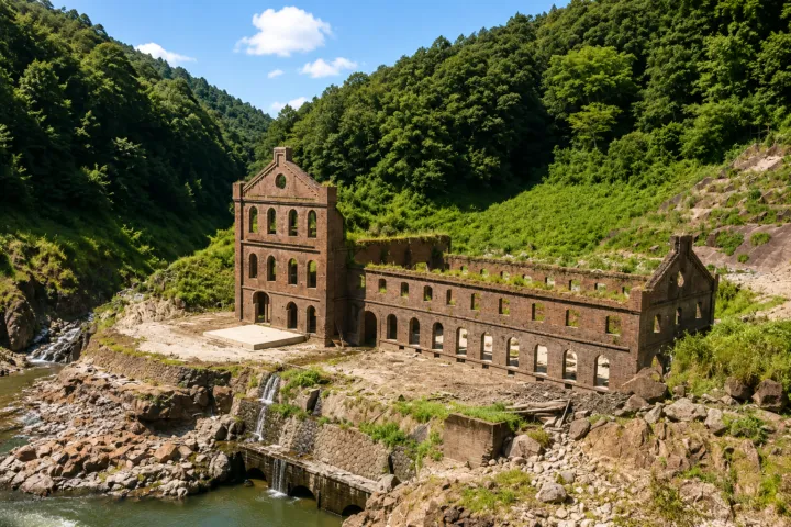 曽木発電所跡