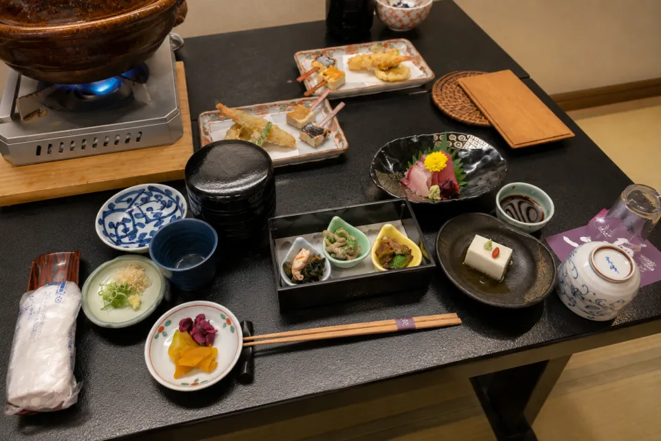 嵐山温泉彩四季の宿 花筏の京懐石の膳