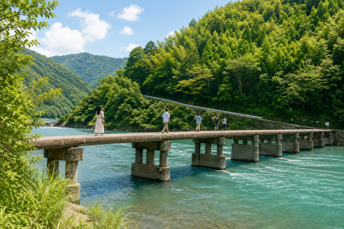 浅尾沈下橋