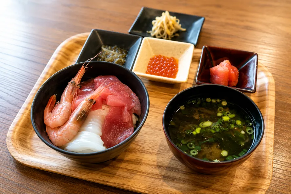 センチュリーマリーナ函館の海鮮丼朝食