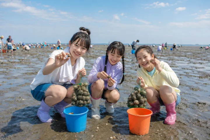 江川海岸潮干狩場