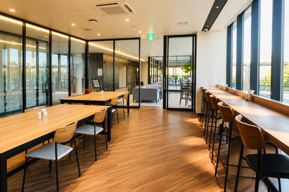 グランド イン 東岡崎の朝食会場