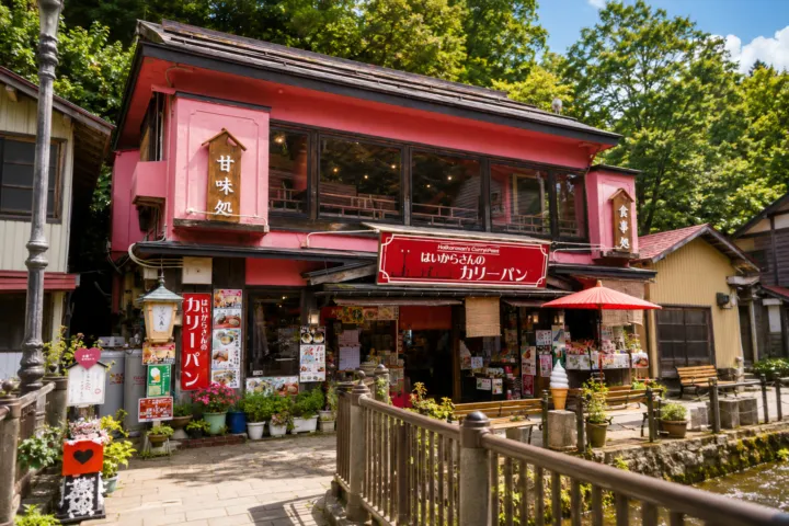 銀山温泉 はいからさん通り