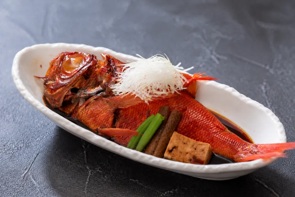 箱根パークス吉野の金目鯛を使った夕食料理