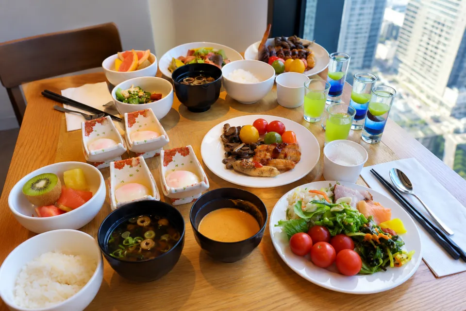 ヒルトン名古屋の朝食料理