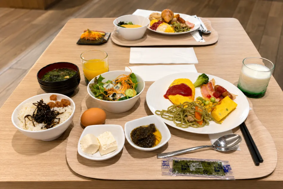 ヒルトン沖縄瀬底リゾートの朝食料理