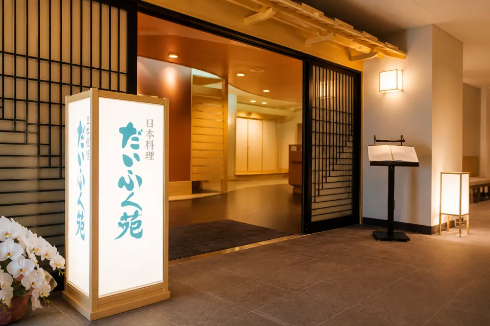 ホテルアトールエメラルド宮古島の日本料理だいふく苑