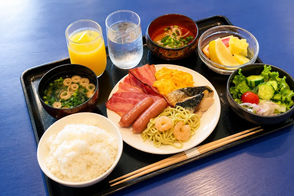 ホテルメトロポリタン秋田の洋食を中心とした朝食