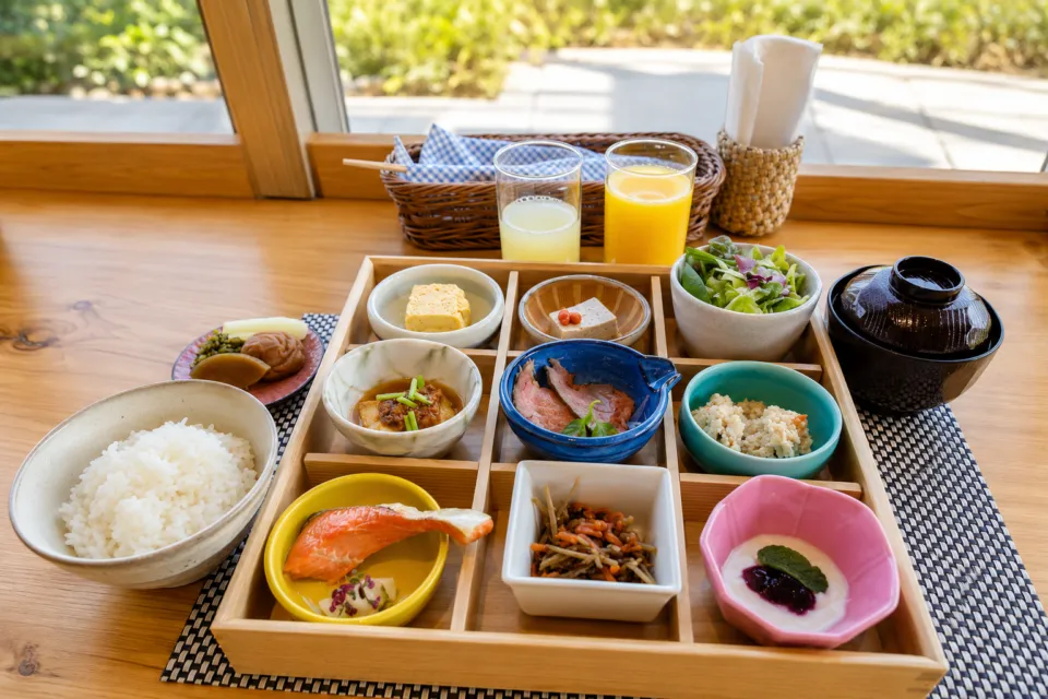 ホテル奈良さくらいの郷の和朝食