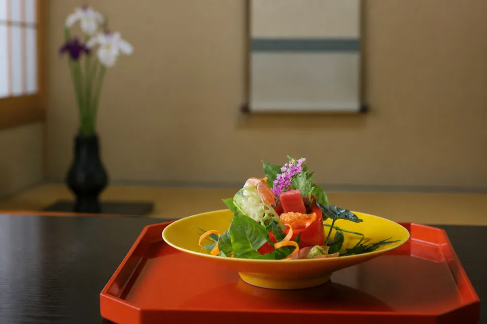 ホテルニューイタヤの彩り豊かな料理