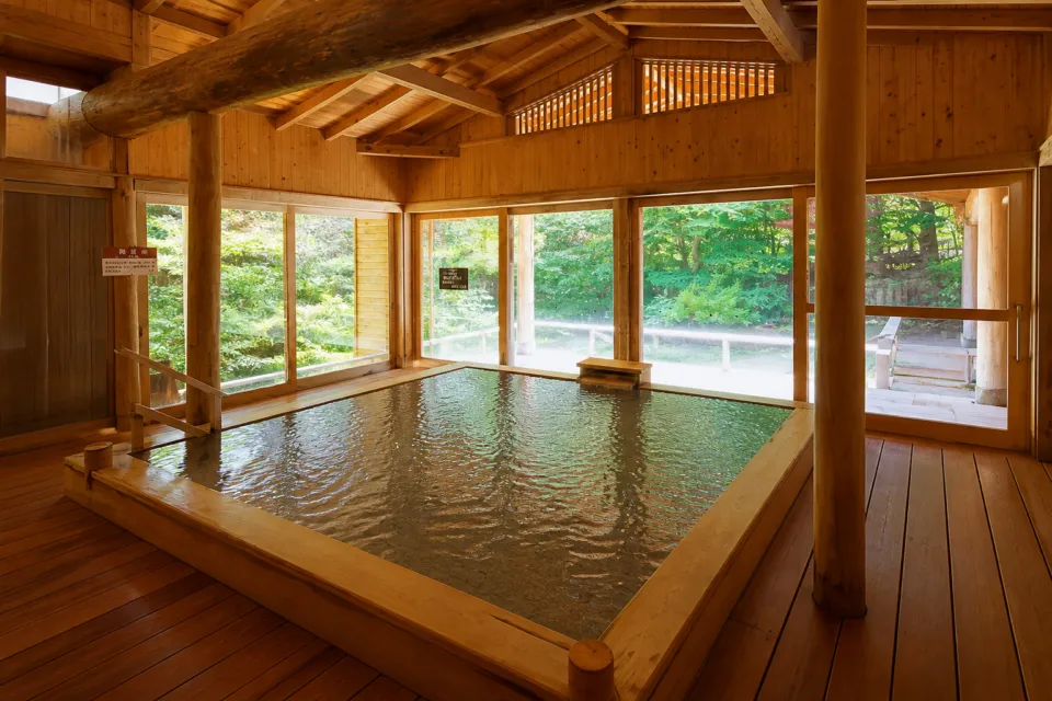 ホテルサンバレー那須の湯処ひのき内湯