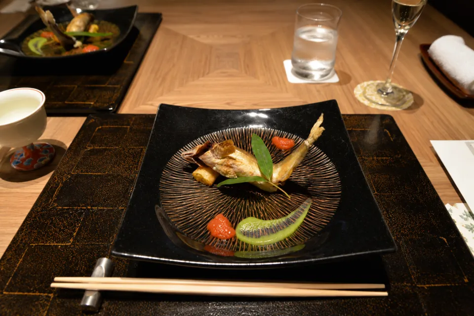 鬼怒川金谷ホテルの焼き魚料理