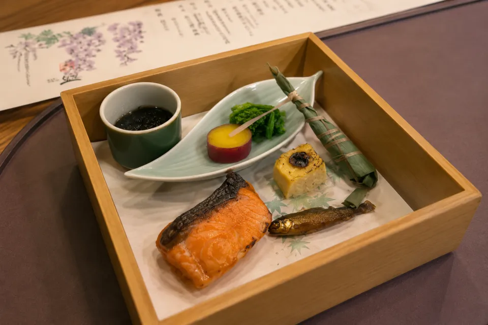 京都・嵐山 ご清遊の宿 らんざんの季節の料理