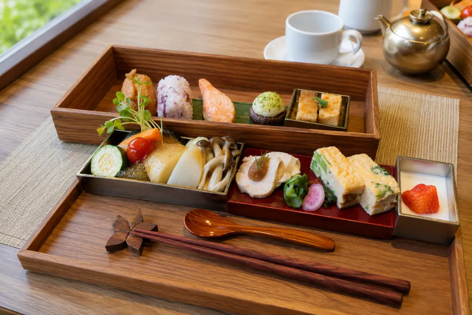 旧軽井沢KIKYOキュリオ・コレクションbyヒルトンの和朝食