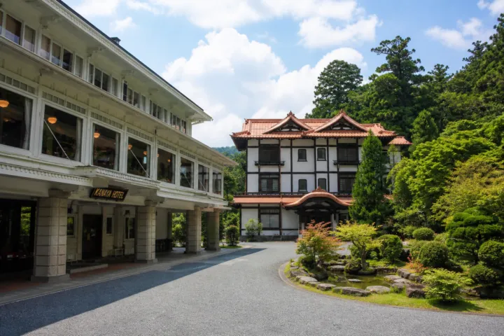 日光金谷ホテルの本館外観