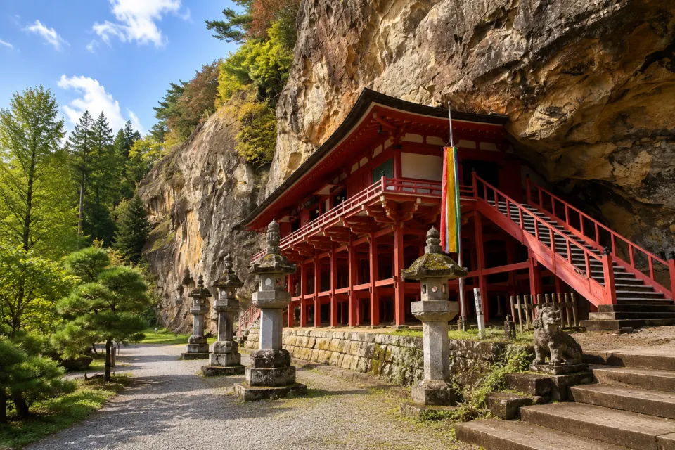 達谷窟毘沙門堂