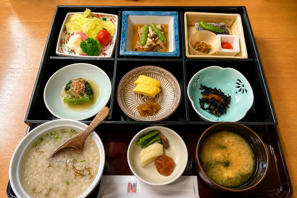 THE SAIHOKUKAN HOTELの和朝食