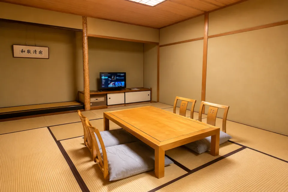 THE SAIHOKUKAN HOTELの本館和室
