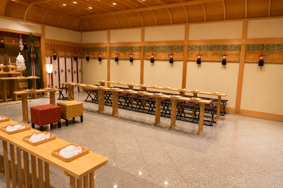 THE SAIHOKUKAN HOTELの和式典会場