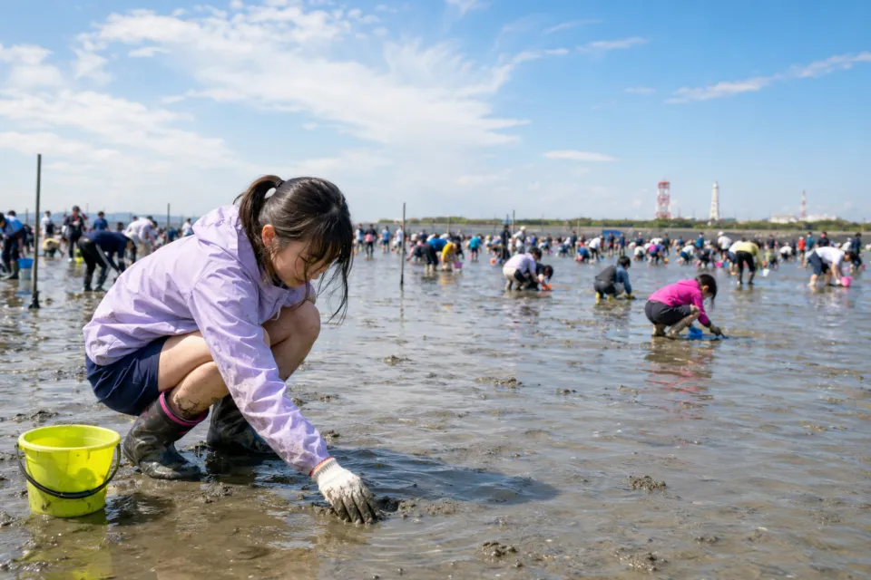 牛込海岸潮干狩場