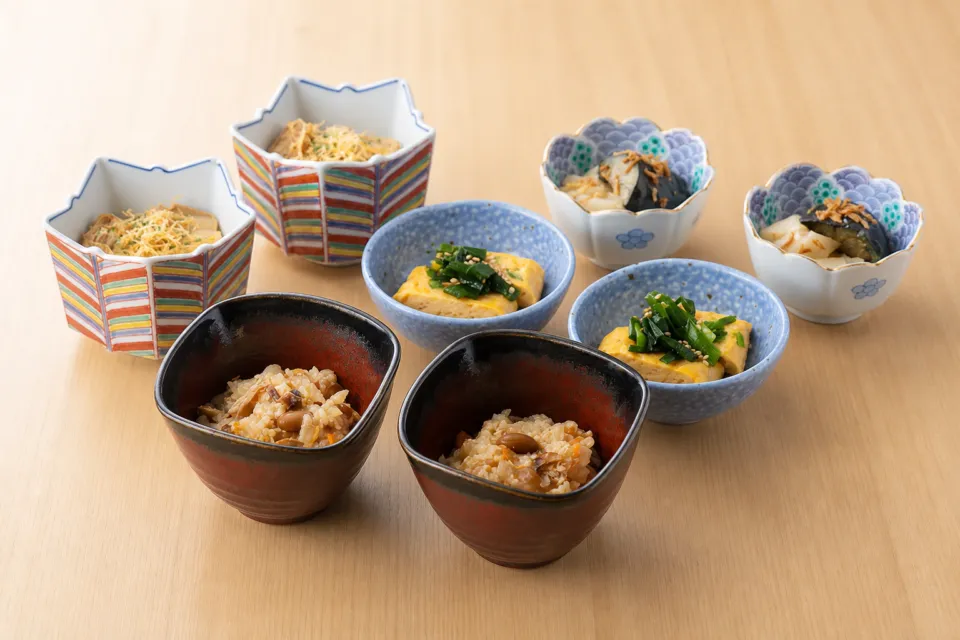 宇都宮東武ホテルグランデの朝食小鉢
