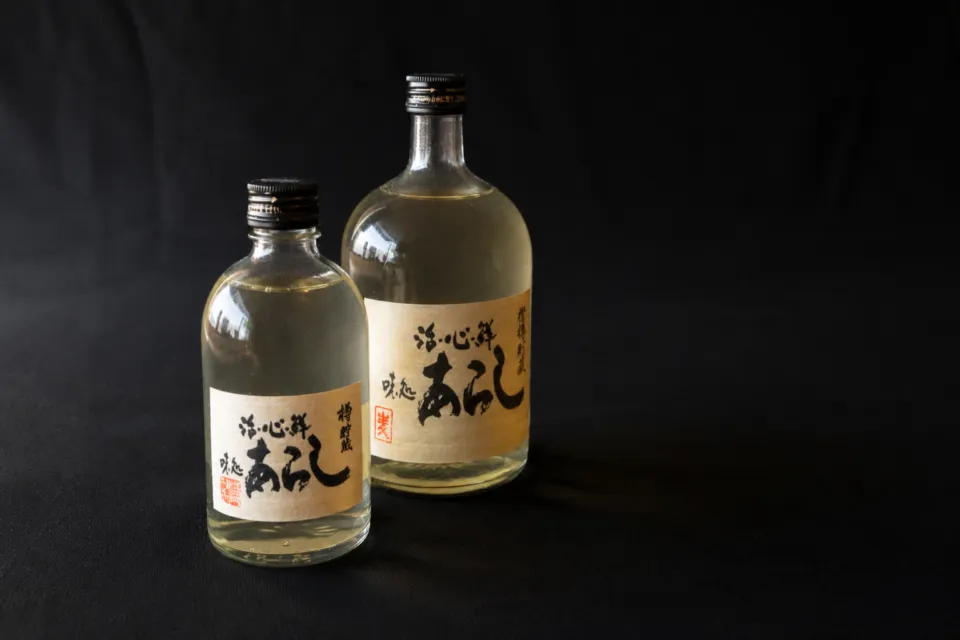 味処 あらしのオリジナル麦焼酎