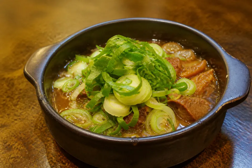 味乃家 本店のどて焼き