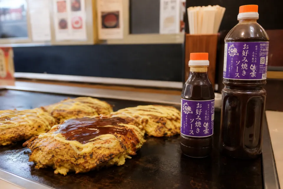 味乃家 本店のお好み焼きソース