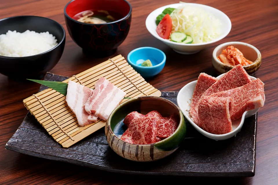 秋田牛玄亭 駅前本店の和牛焼肉定食