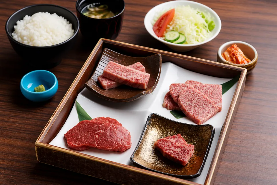 秋田牛玄亭 駅前本店の和牛パレットランチ
