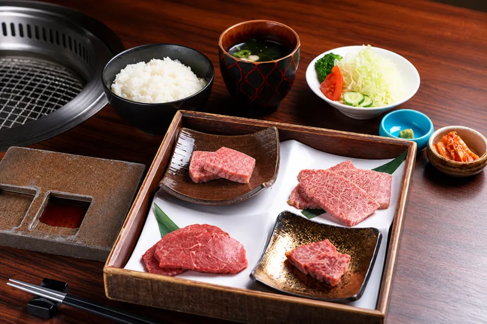 秋田牛玄亭 駅前本店の和牛パレットランチ