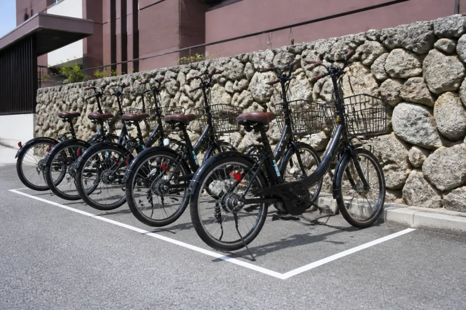 アートホテル石垣島の電動アシスト自転車