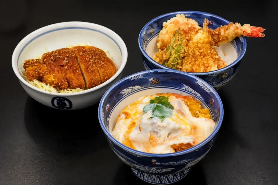 東家 本店の持ち帰り丼3種