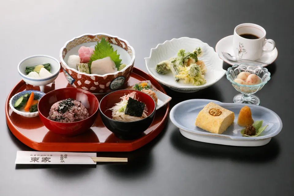 東家 本店のそば定食