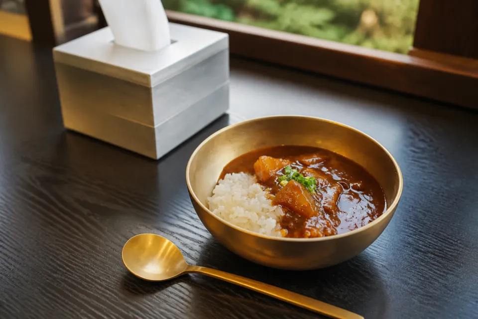 cafe ことだまのすじ肉カレー