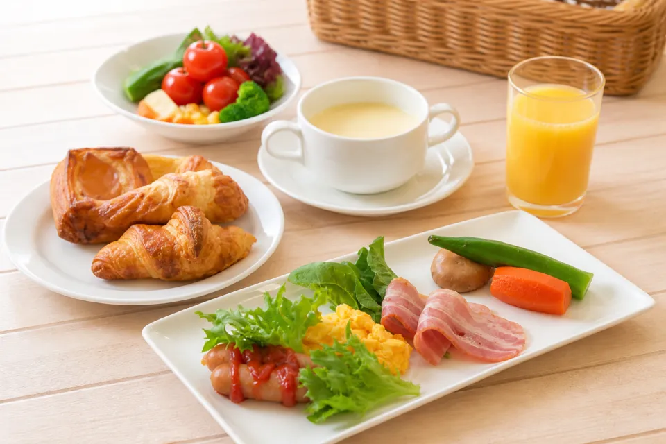 中部国際空港セントレアホテルの朝食ビュッフェ