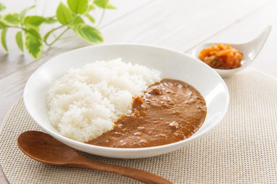 レストラン「シャモニー」の朝食カレー