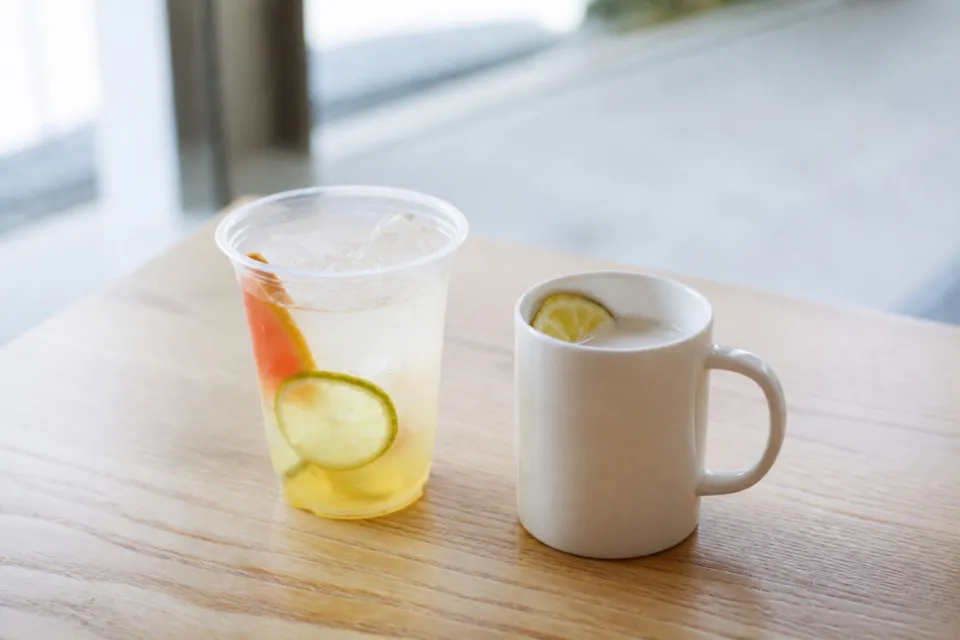 地中カフェの瀬戸内の柑橘を使ったせとぽん